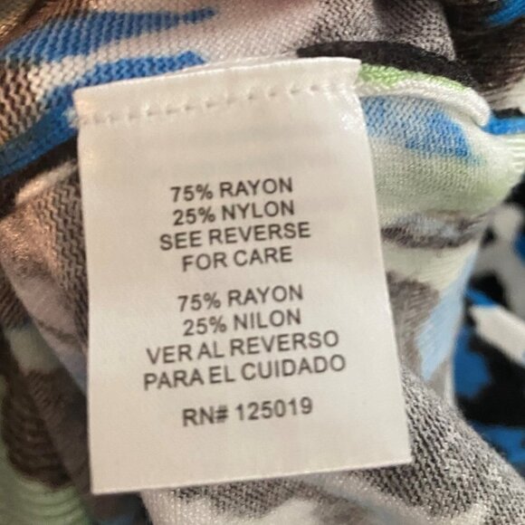 NWOT Joseph A Gorgeous Colored Pattern Cardigan - Picture 9 of 10